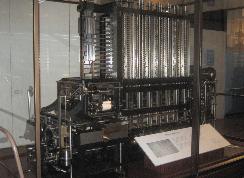 La machine à différences de Babbage